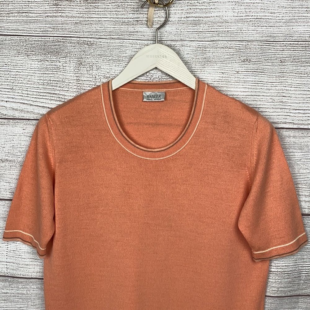 BASLER Short Sleeves Sweater Top - Picture 2 of 11